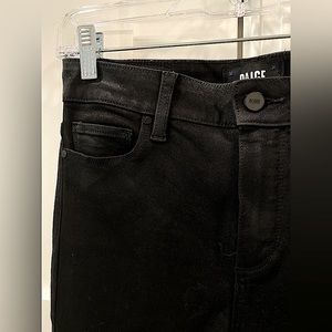 PAIGE JEANS—N bc ack Sparkly Skinny Jean